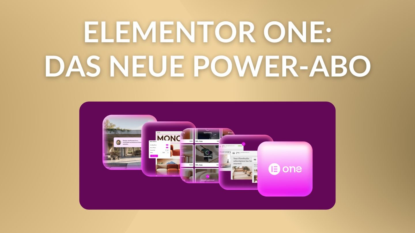 blogbeitrag über elementor one von thomas gress thumbnail