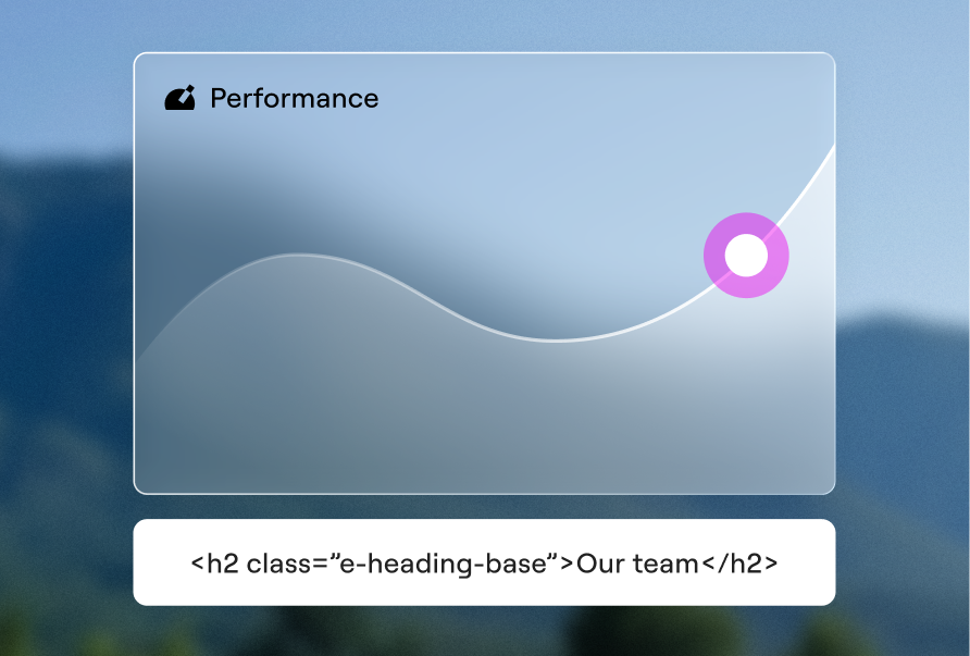 Elementor v4 Editor ist da: Vom Page Builder zum professionellen Design-System 2 Leistungsdiagramm mit Performance für den Elementor v4 Editor