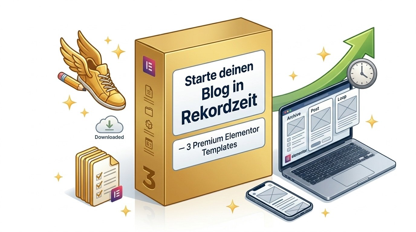 Blog Thumbnail für das elementor blog kit mit thomas gress