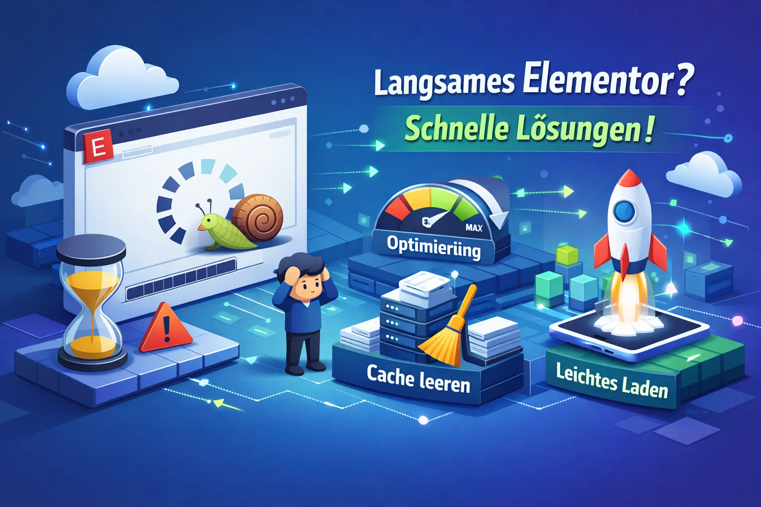 warum ist elementor so langsam blogbeitrag thumbnail by thomas gress